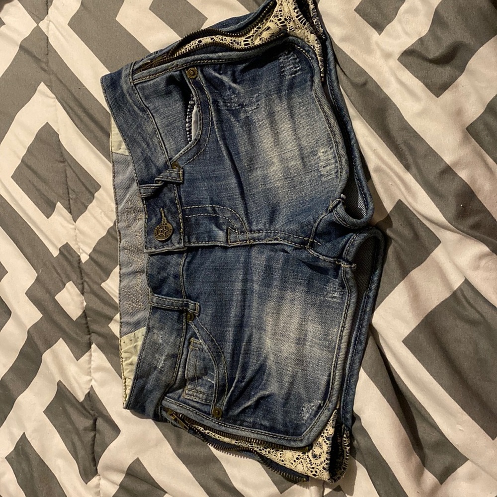 Vanilla star Jean shorts
